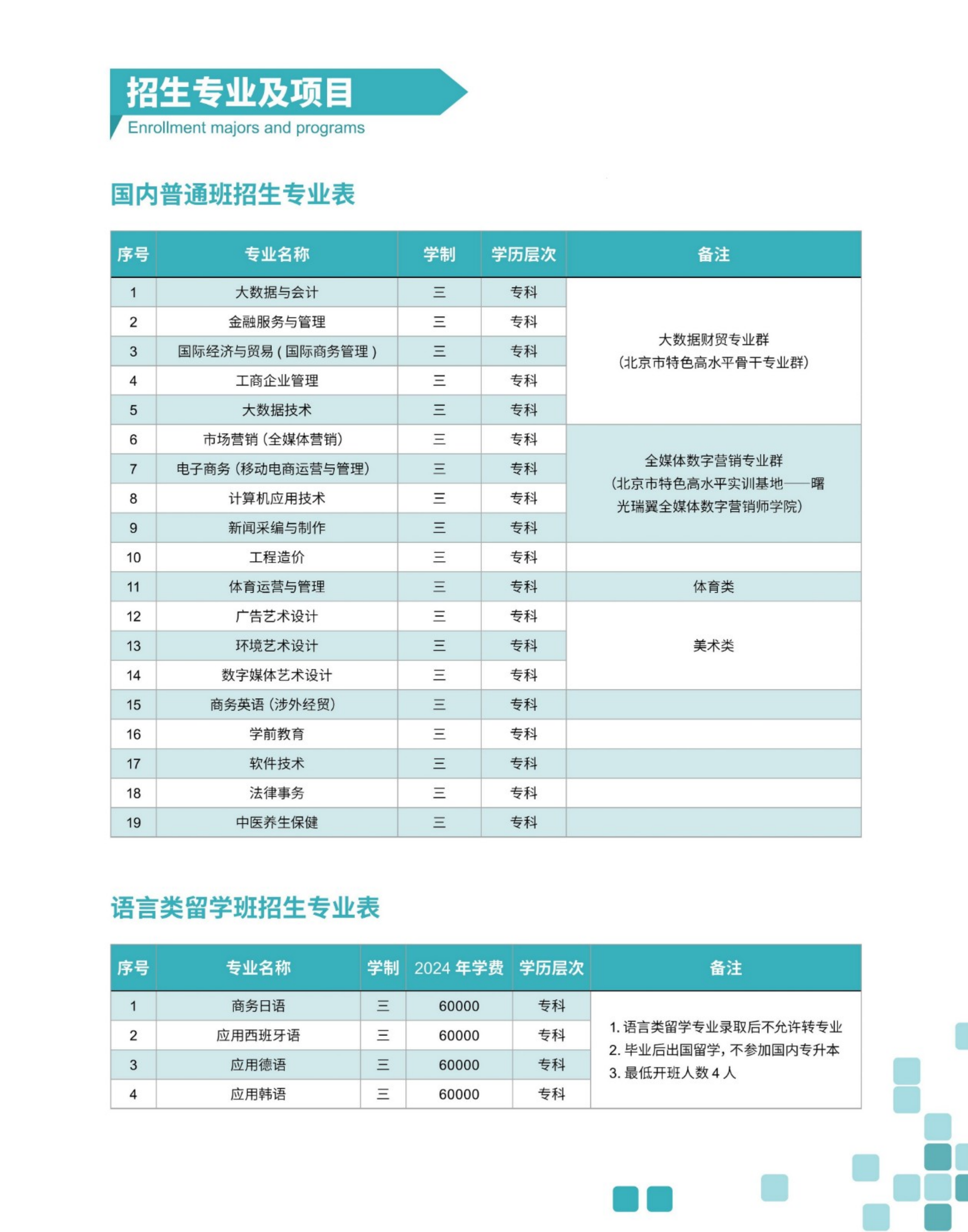 北京培黎職業(yè)學(xué)院－2024年招生簡(jiǎn)章